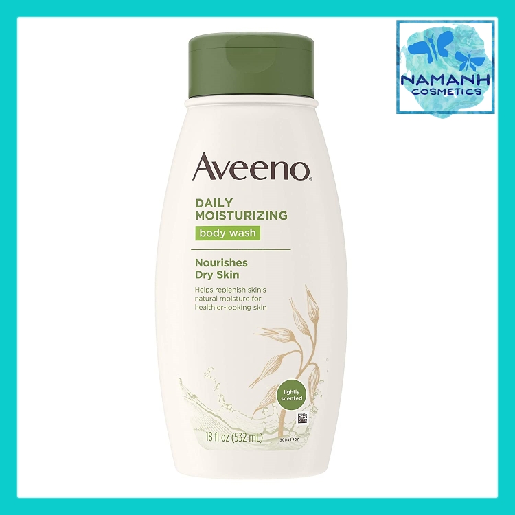 Sữa tắm yến mạch dưỡng ẩm hằng ngày cho da khô Aveeno Daily Moisturizing Body Wash 532ml