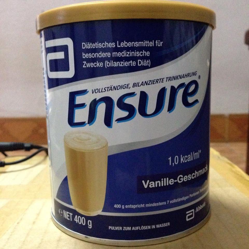 Sữa ensure đức hộp 400g đức