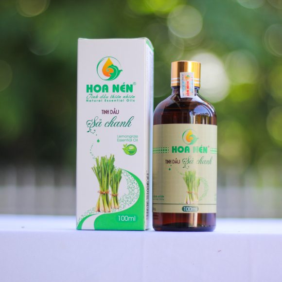 Tinh dầu Sả Chanh Hoa Nén 100ml nguyên chất - Tinh dầu xông phòng đuỗi muỗi hiệu quả