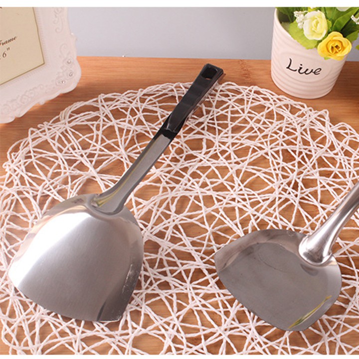 Thìa lật trứng – muỗng xẻng xúc lật tráng trứng
