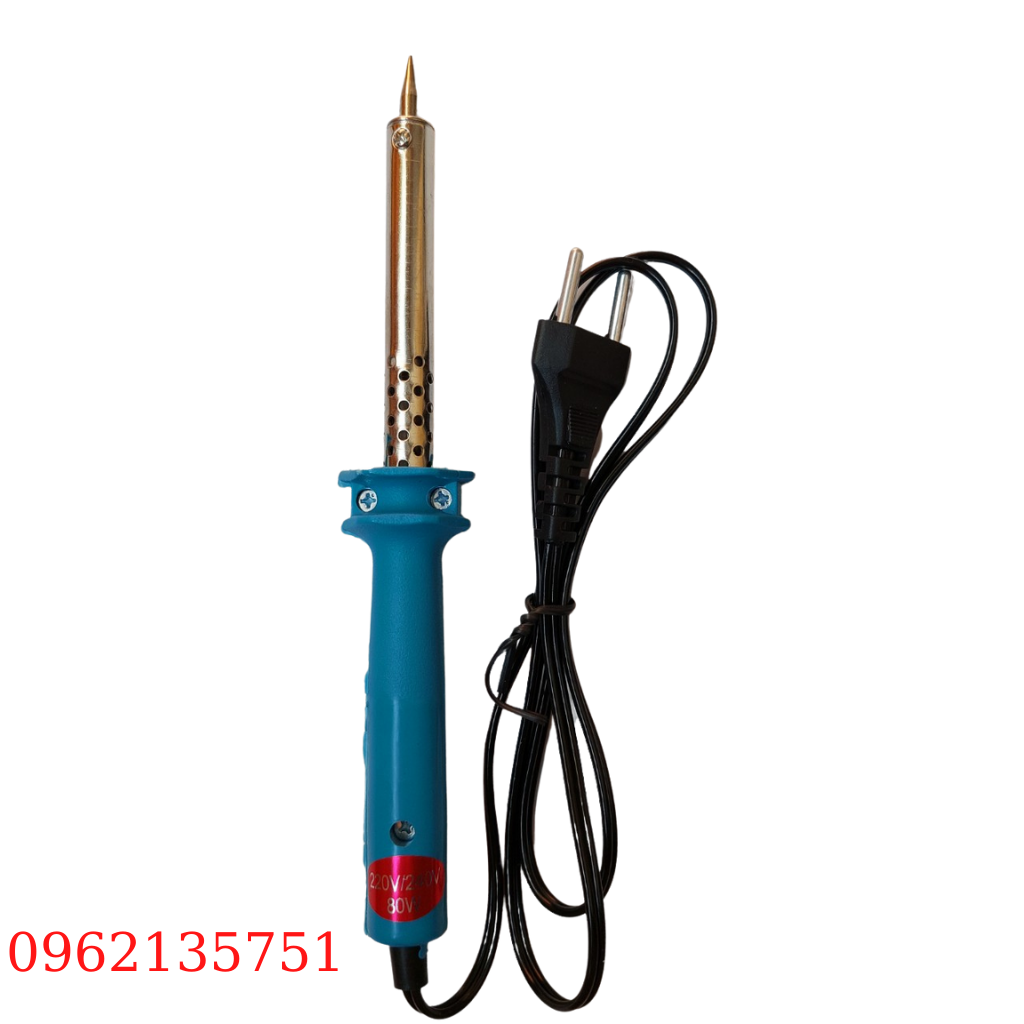 Mỏ hàn cán nhựa xanh công suất 60w, 80w