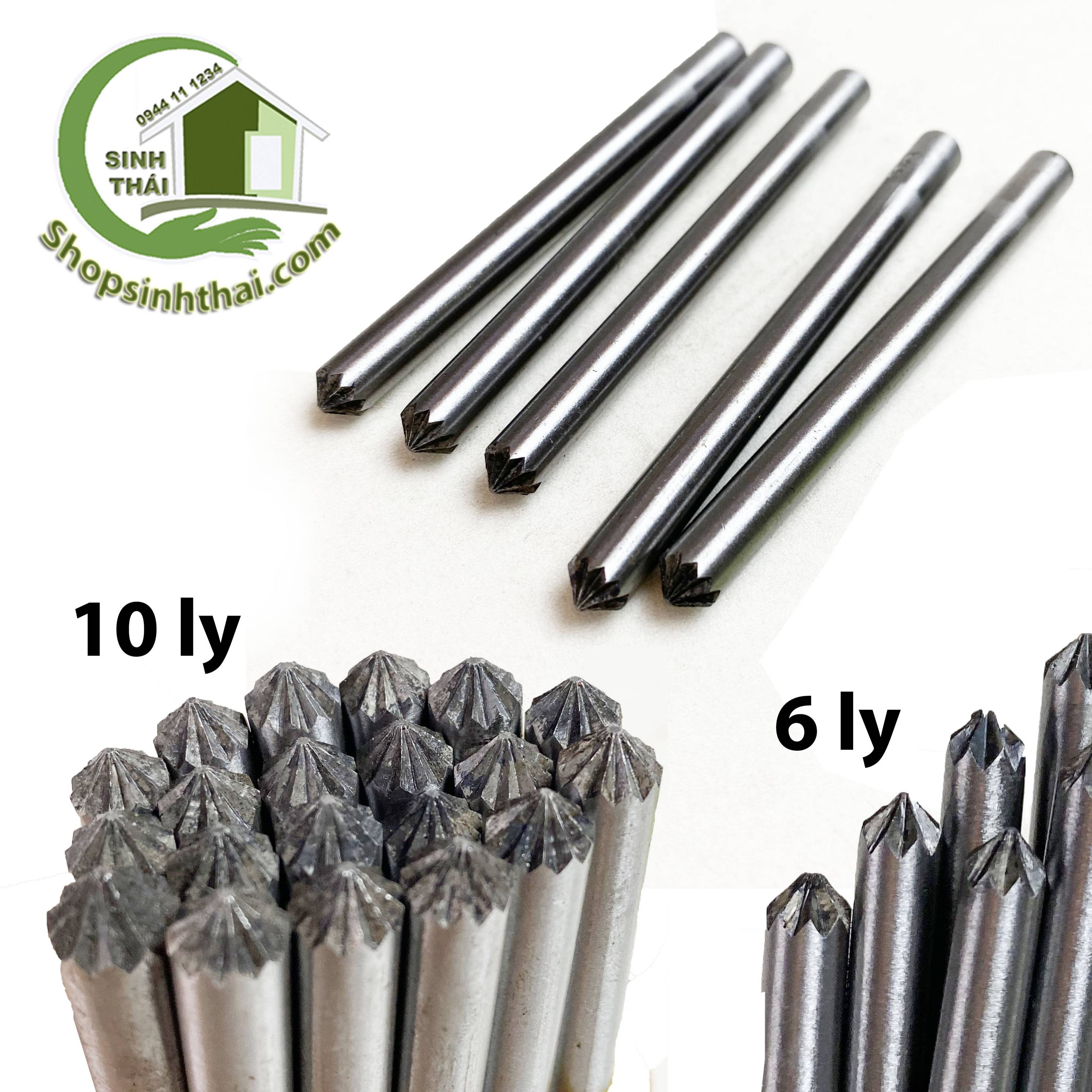 [HCM]Cây chẻ đầu nút bấm đóng khoen mắt cáo - dụng cụ đóng nút bấm nút bóp túi xách nón mũ - chọn size