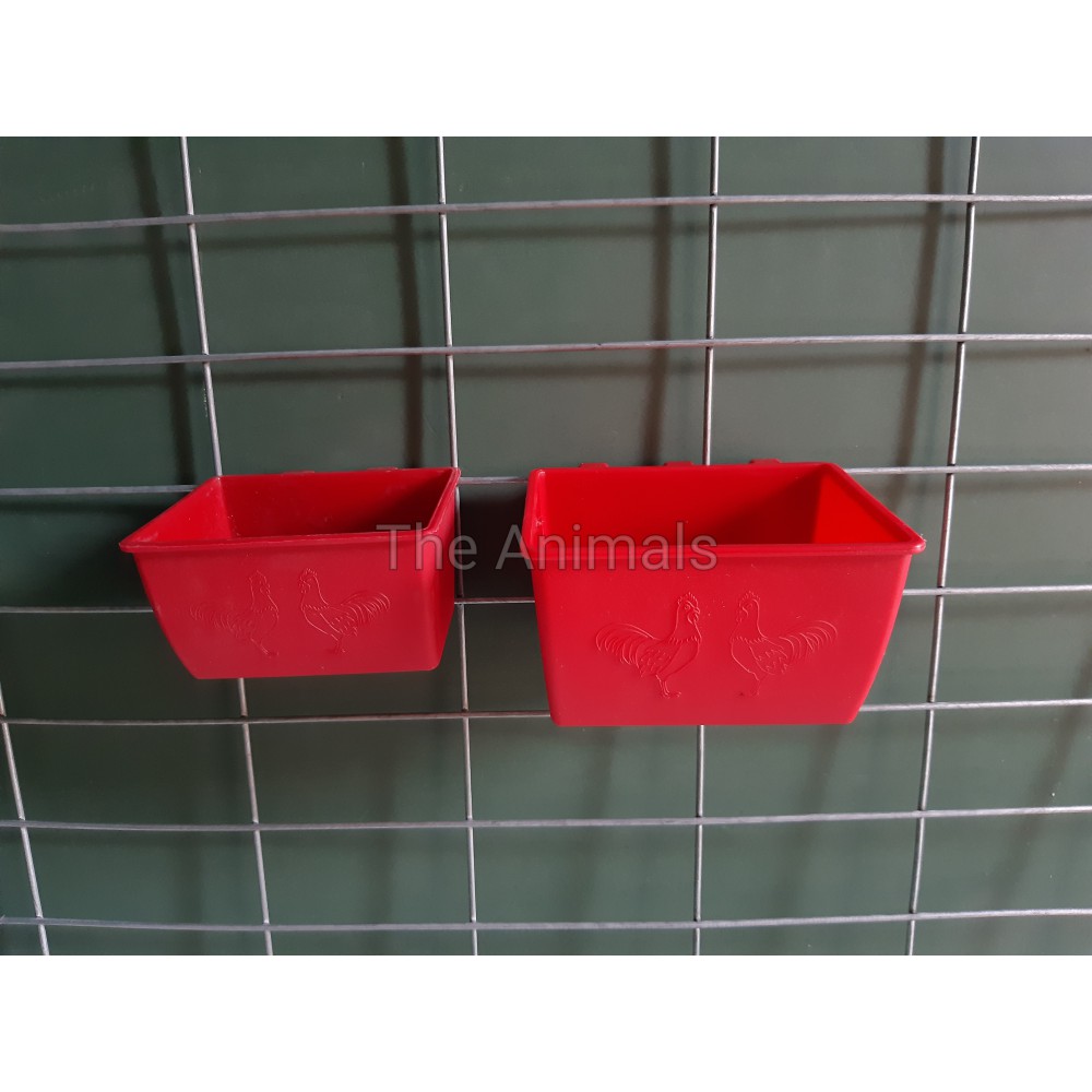 Máng đựng thức ăn nước uống cho chim