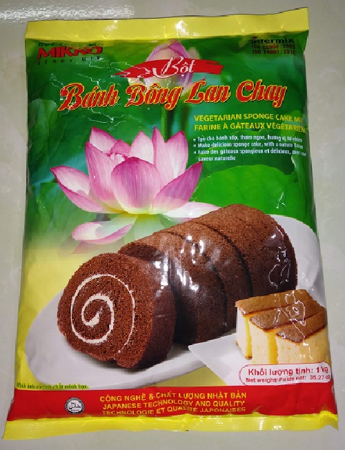 MIKKO – Bột bánh bông lan chay