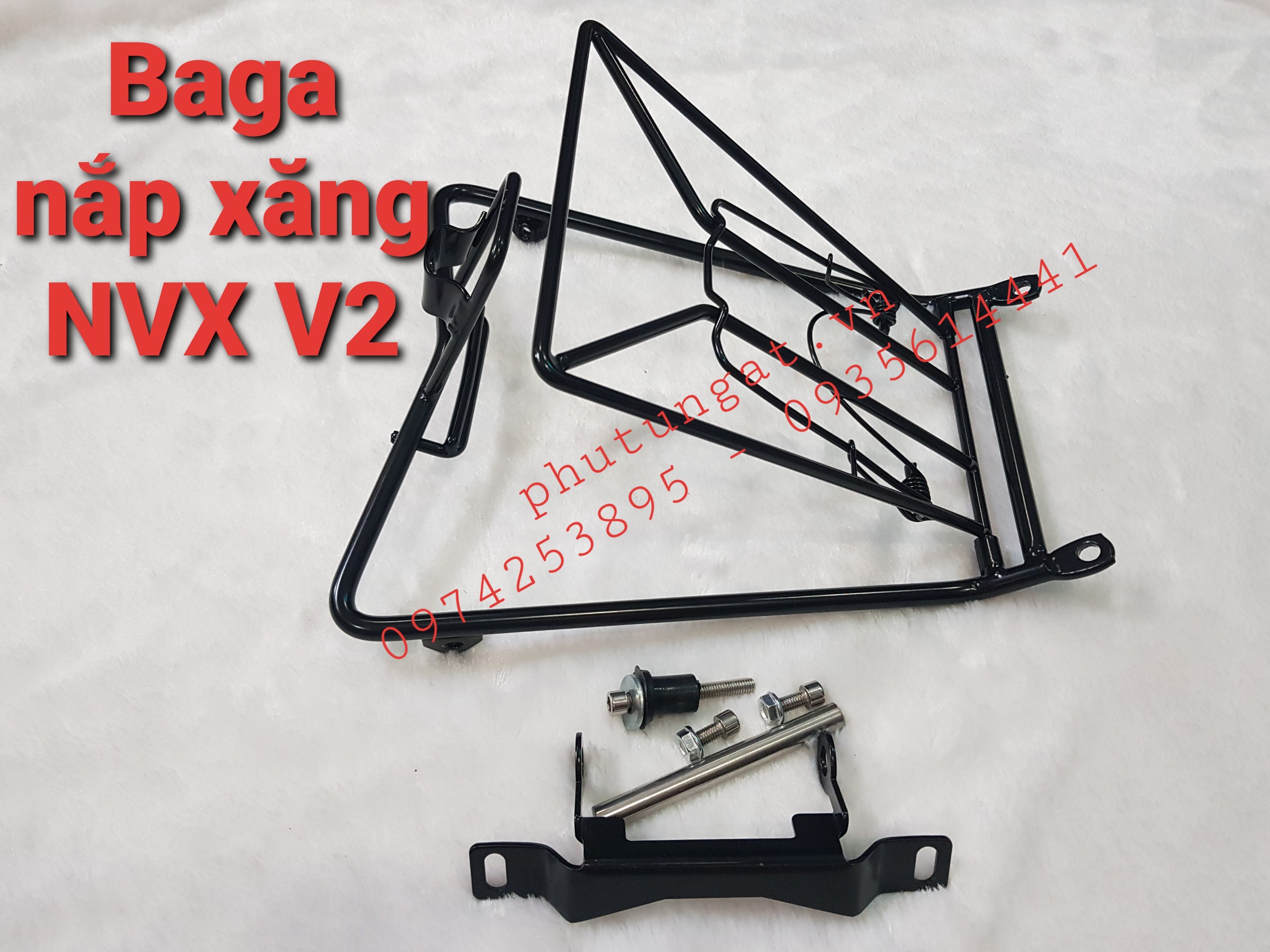 Baga nắp xăng nvx 2021 baga sơn tĩnh điện 10mm