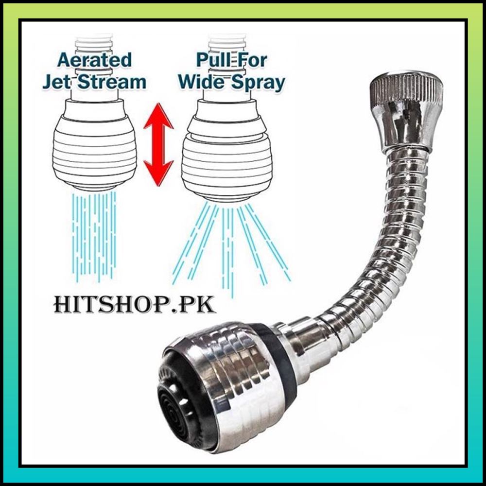 Đầu vòi tăng áp xoay 360 Tubo flex, Đầu nối tăng áp vòi rửa bát - vòi rửa chén tăng áp xoay 360 độ, Vòi nước tăng áp - Vòi rửa bát - vòi chậu rửa bát