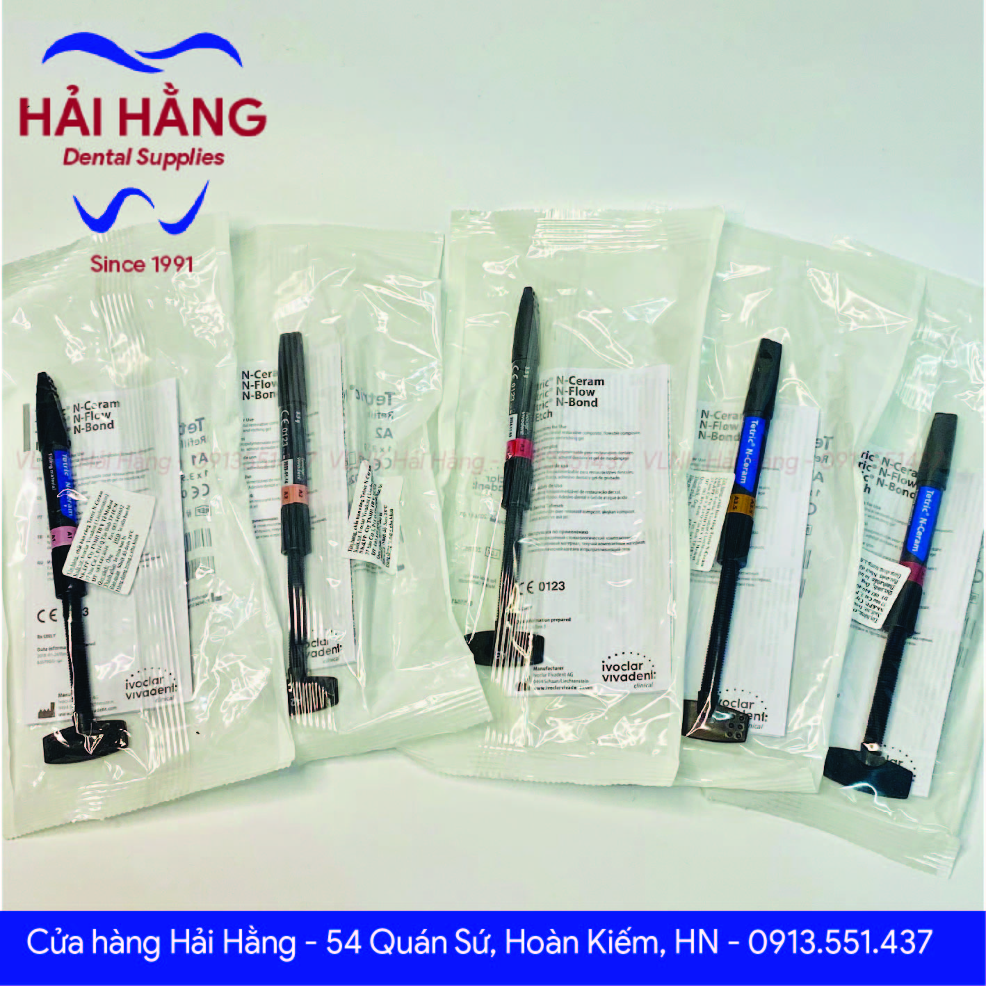 Composite đặc Tetric N-Ceram chính hãng VIvadent