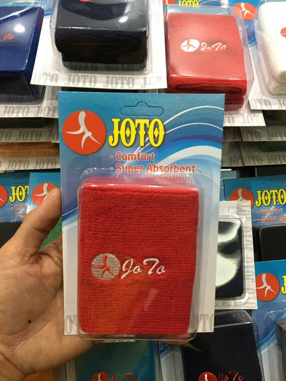 Băng tay chặn mồ hôi JOTO - màu sắc đa dạng