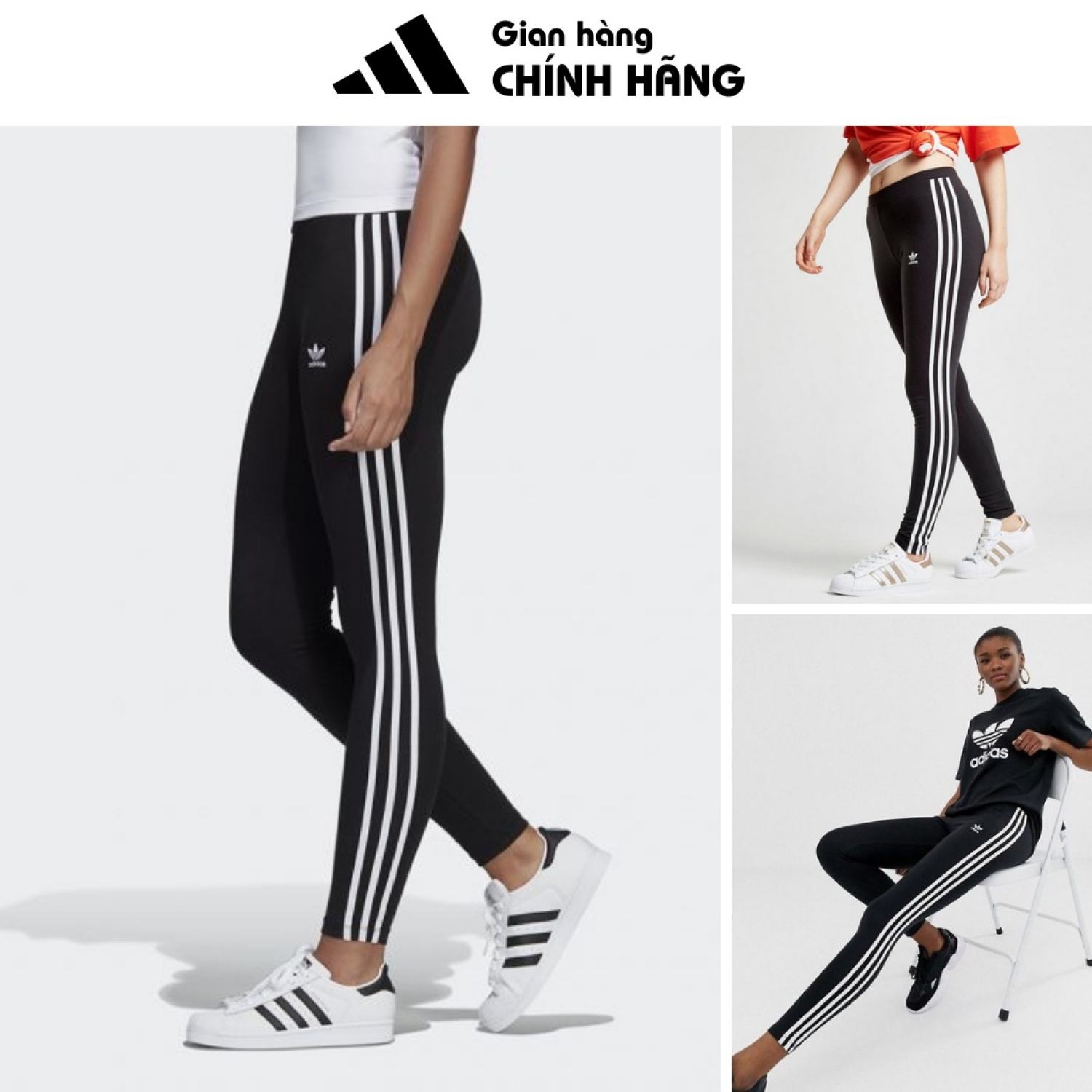 Quần Adidas legging dài nữ, Quần tập gym Adidas, CE2441 HÀNG CHÍNH HÃNG |  Lazada.vn