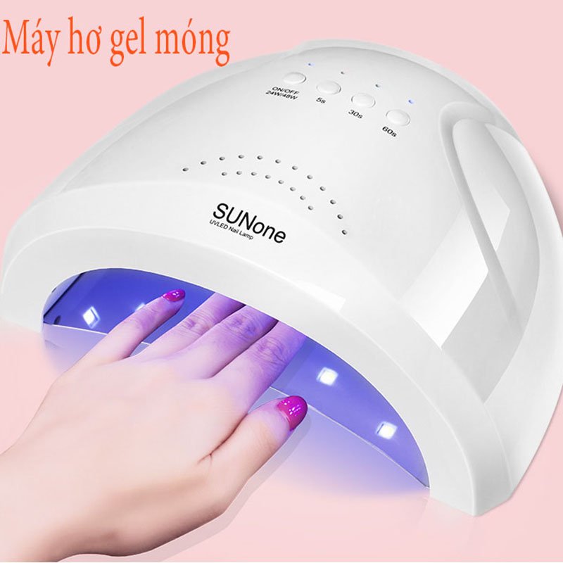 (FREE SHIP TOÀN QUỐC) Máy hơ gel SUNONE đèn led 48W,máy hơ móng tay gel, máy hơ sơn móng tay LED UV CẢM ỨNG(BẢO HÀNH 1 ĐỔI 1)(tặng quà trên mỗi đơn hàng)