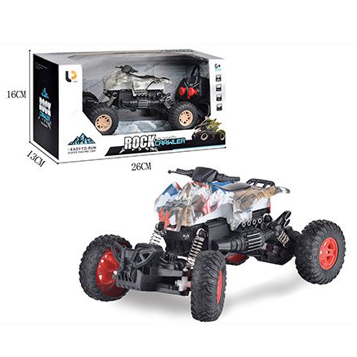 [HCM][VIDEO] Xe Mô Tô Địa Hình Điều Khiển 4 Hướng Xe Police Địa Hình Tốc Độ Cao Tỷ lệ 1: 18.