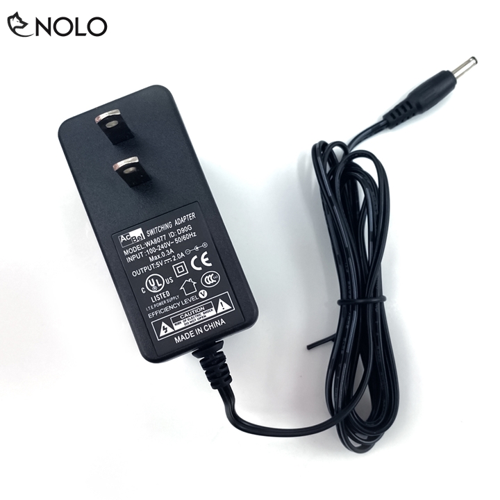 Adapter nguồn 5v 2a model wa8077 d90g dòng điện đầu vào ac 100-240v dùng cho hub usb camera ip box tivi modem