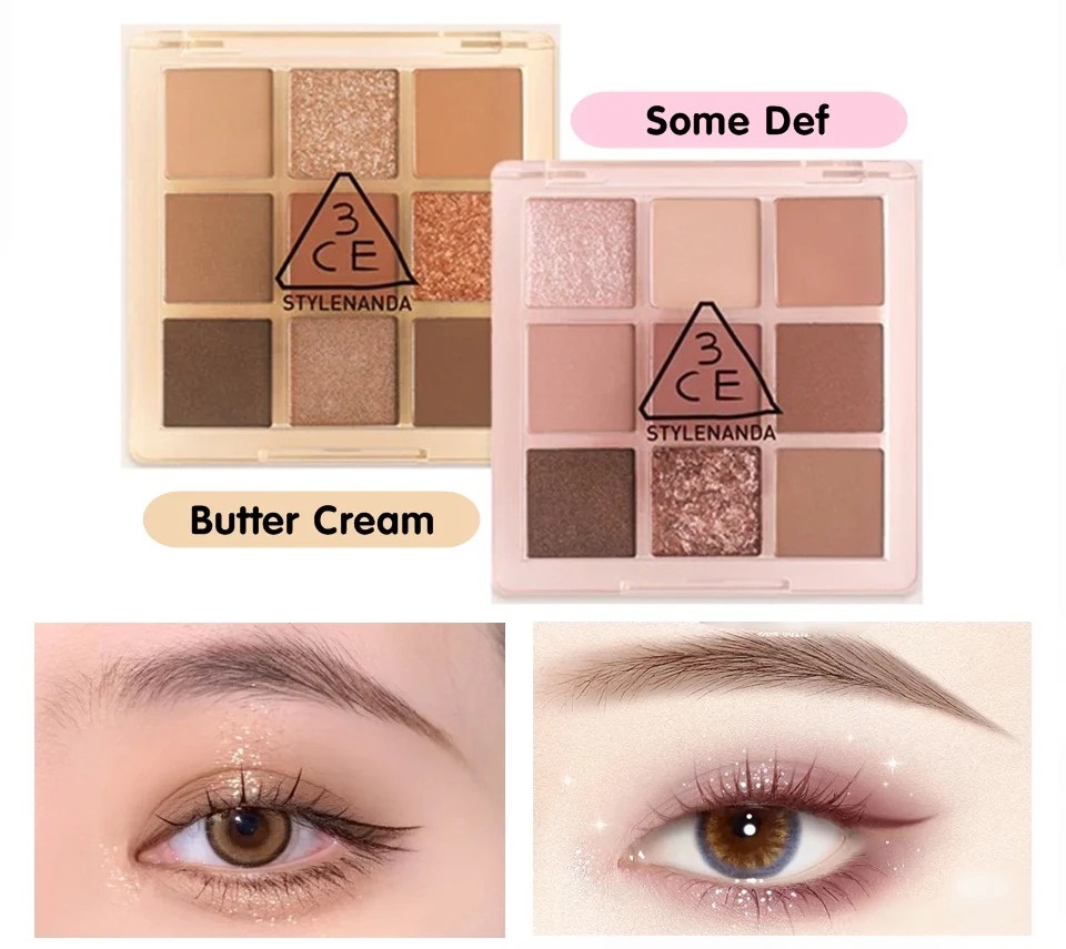 Phấn mắt/màu mắt 9 ô 3ce multi eye color palette