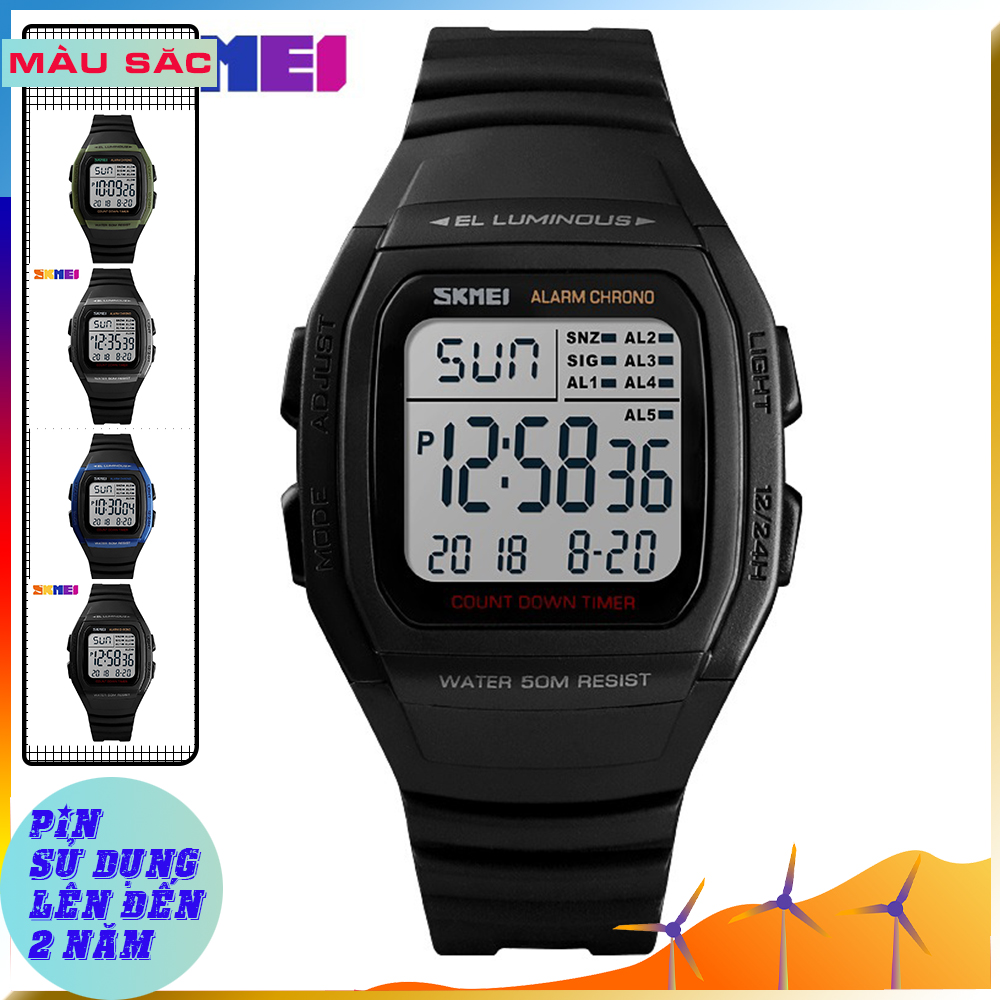 Đồng hồ nam thể thao SKMEI 1278 đồng hồ nam chính hãng (BẢO HÀNH 12 THÁNG)