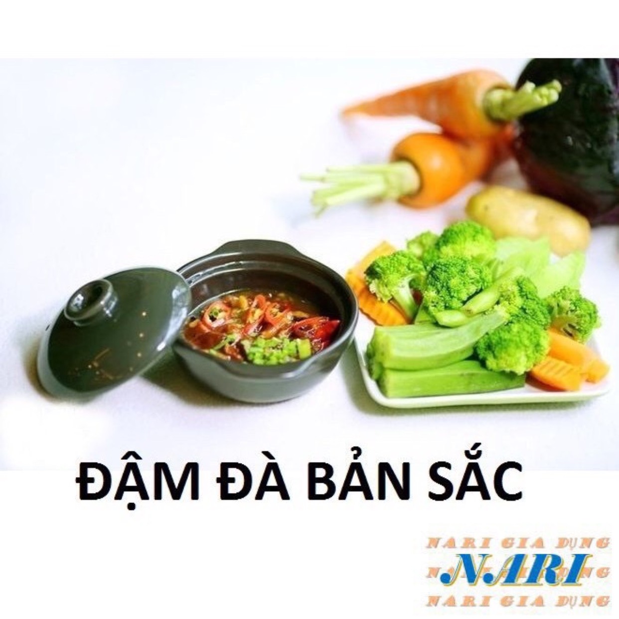 Nồi đất tráng men kho thit,kho cá, kho quẹt 250ml-5 Inch - gia dụng Nari