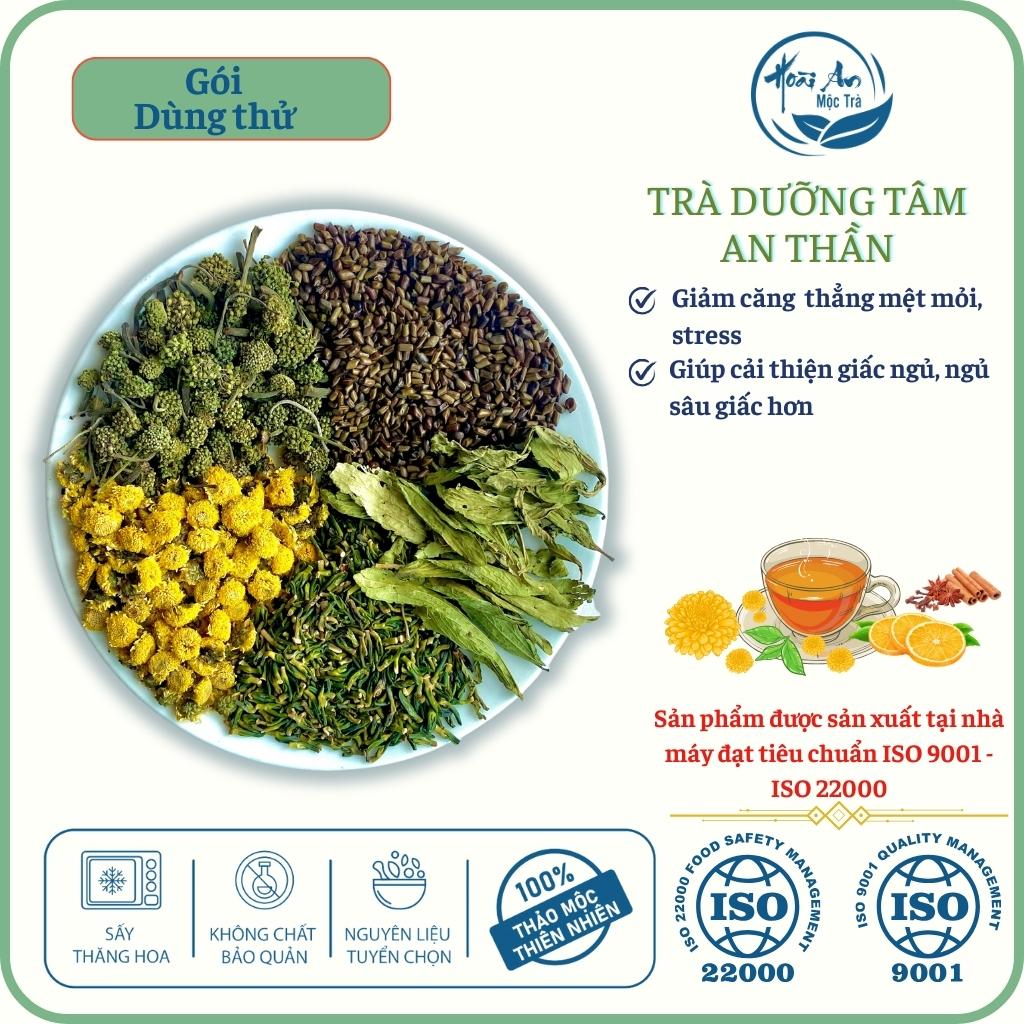 Trà Dưỡng tâm an thần - Giảm Stress, giảm mệt mỏi, Cải thiện giấc ngủ, ngủ ngon