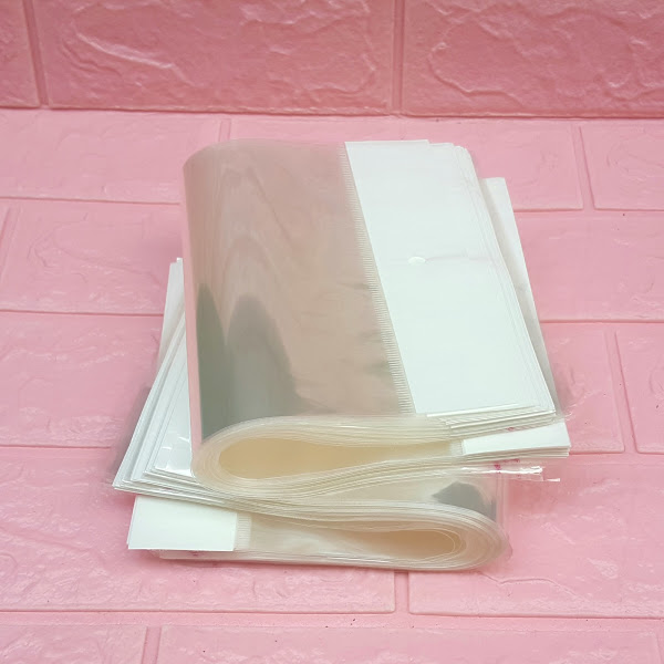 1kg Túi Opp dán mép 16x20cm - Túi ni lông băng keo dán miệng - Bao nilon dán miệng