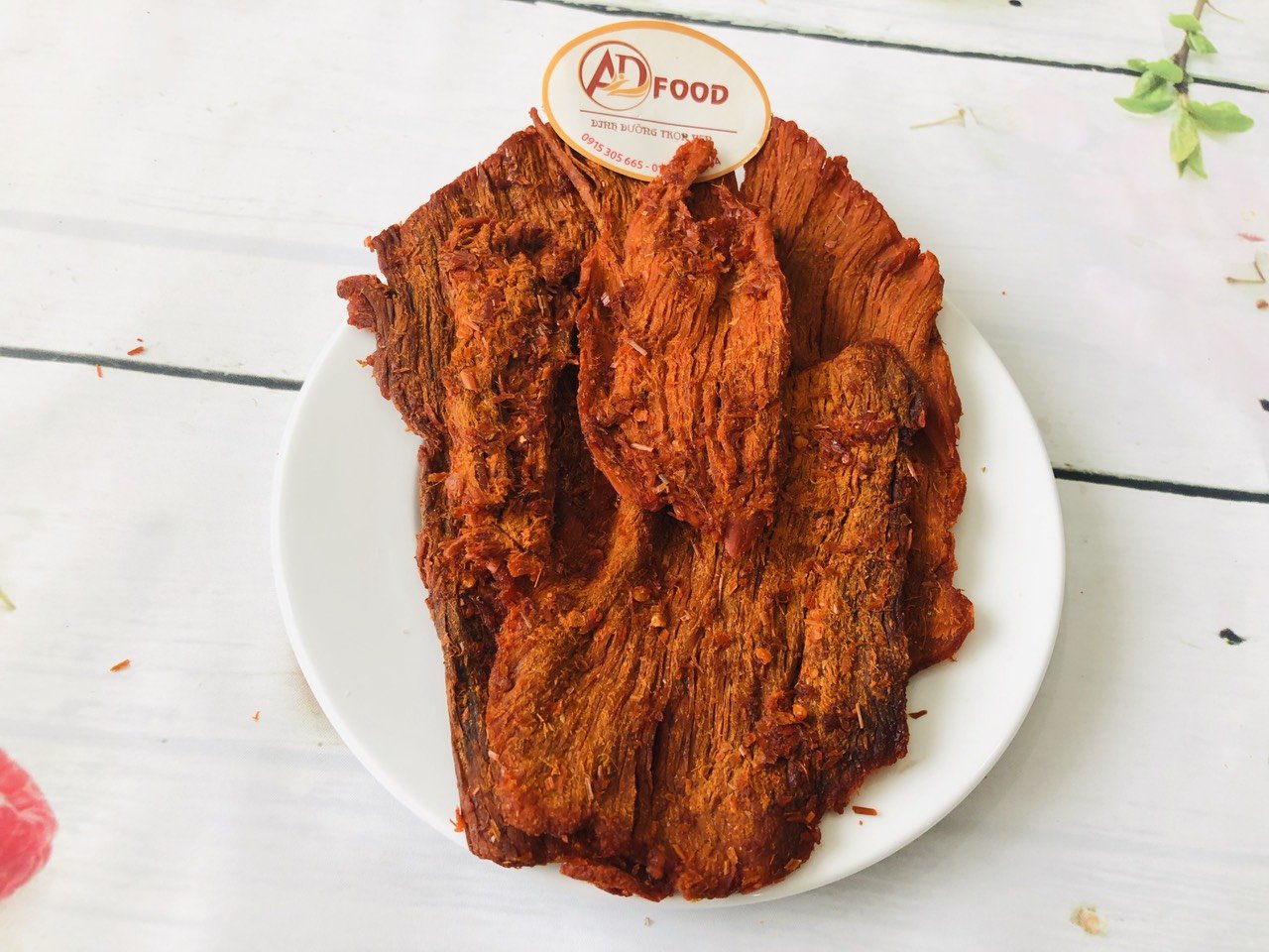 200g khô bò miếng vị Tứ Xuyên