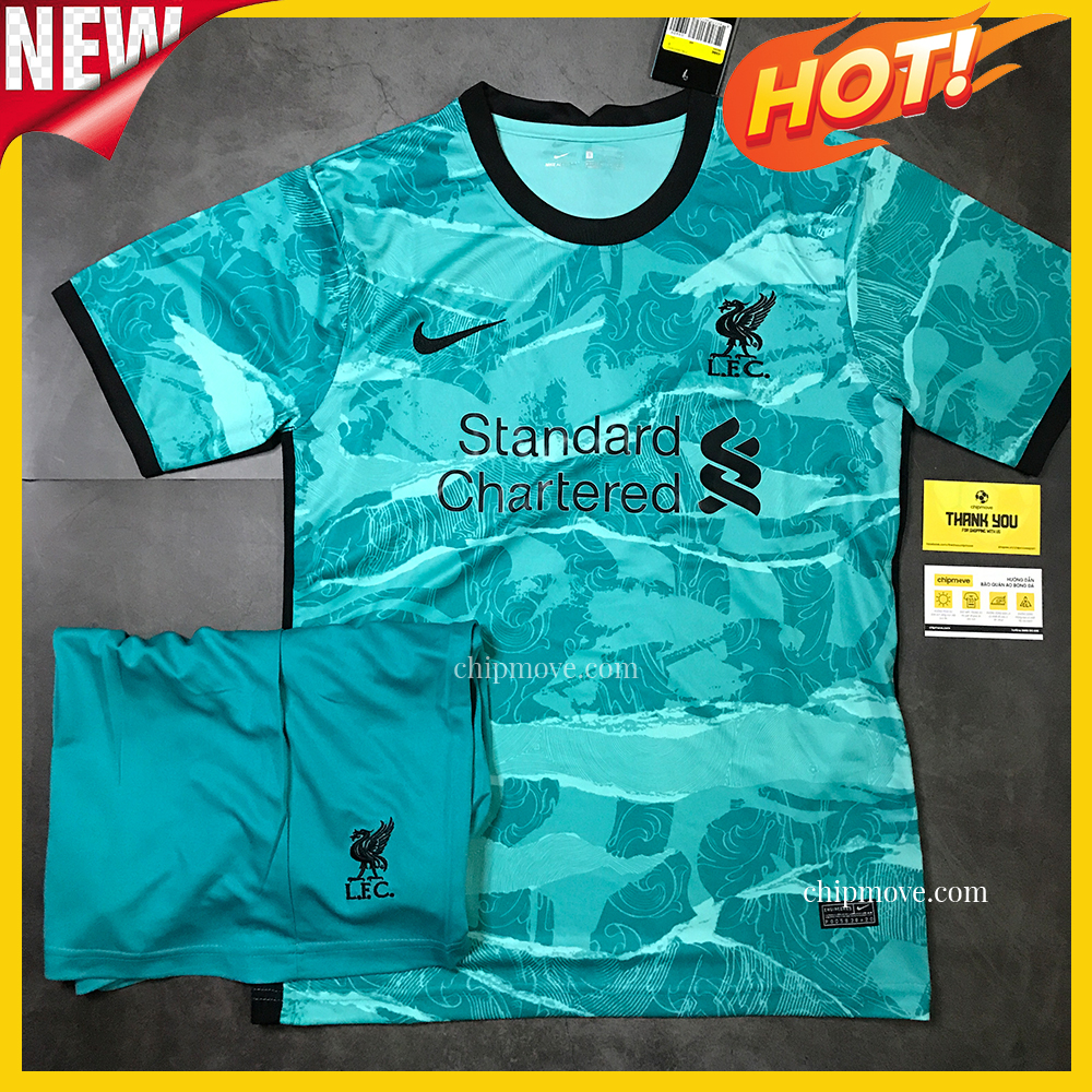 Bộ áo bóng đá Liverpool sân khách mùa giải mới 2020-2021 Thái cao cấp
