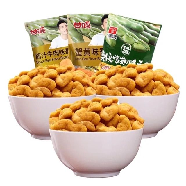 Bán sỉ 500g đậu tằm tẩm vị cua siêu ngon