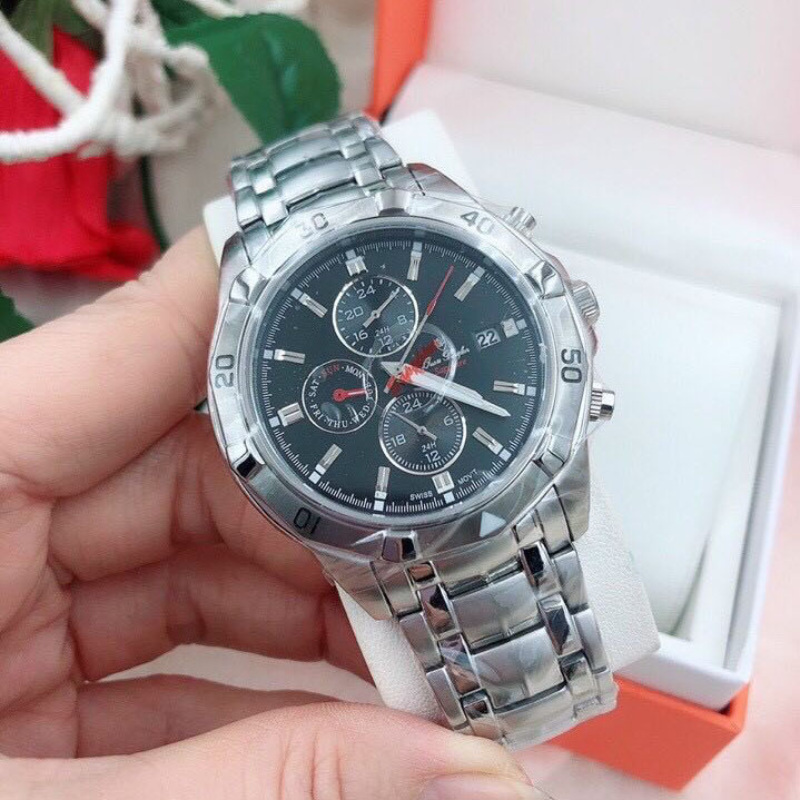 [HCM]Đồng Hồ OP Nam 6Kim OP2010SD - Bạc