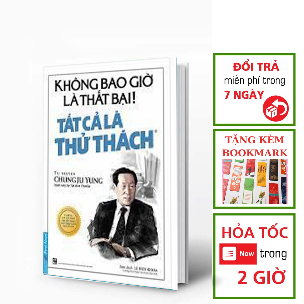 Không Bao Giờ Là Thất Bại! Tất Cả Là Thử Thách (Tặng kèm bookmark)