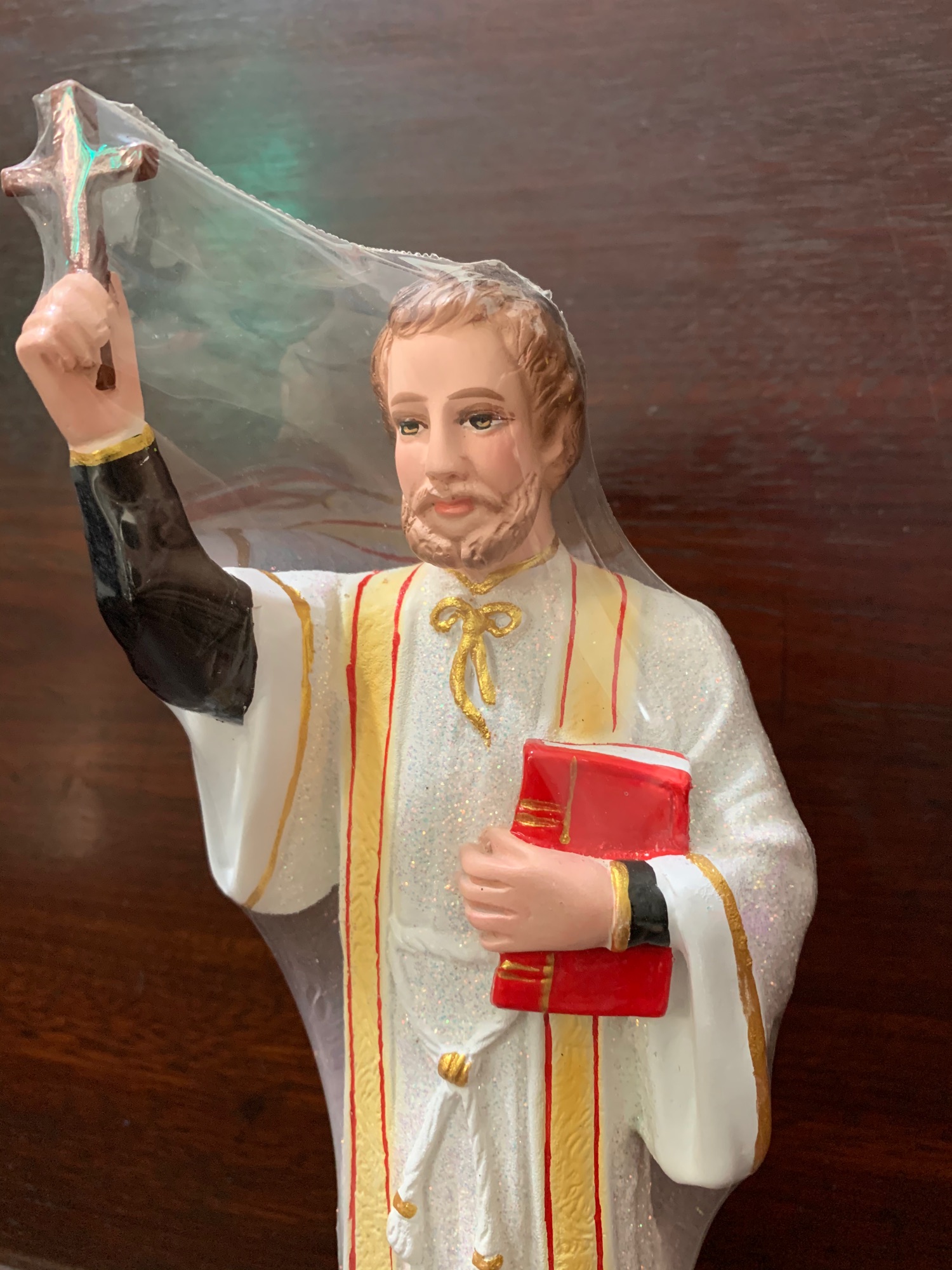 Tượng công giáo-Tượng thánh phanxico xavie cao 30cm
