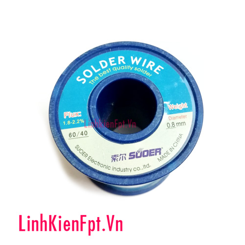 Thiếc solder wire cao cấp 0.8mm 400g
