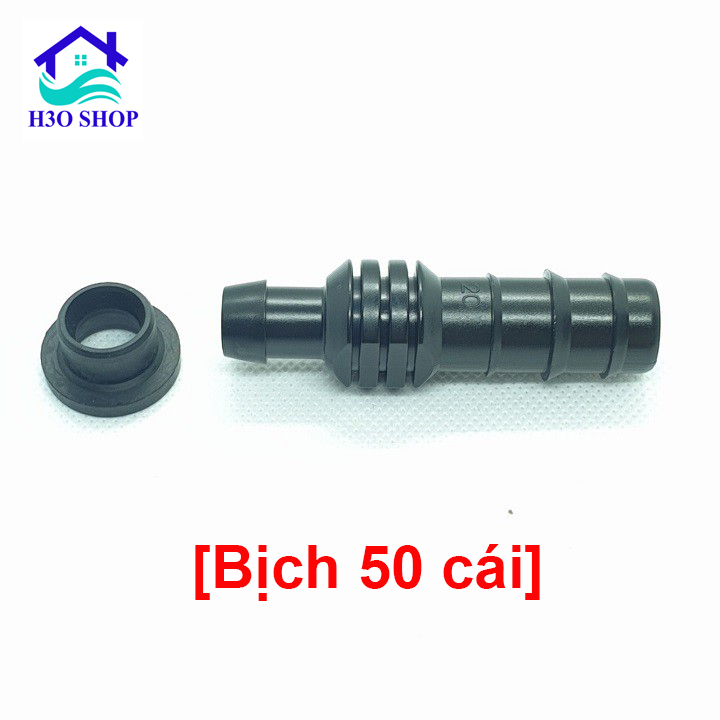 Bịch 50 cái - khởi thủy ống pe/ldpe 16mm, 20mm, 25mm có roăng cao su