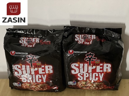 Combo 10 gói mì nongshim super spicy siêu cay Hàn quốc