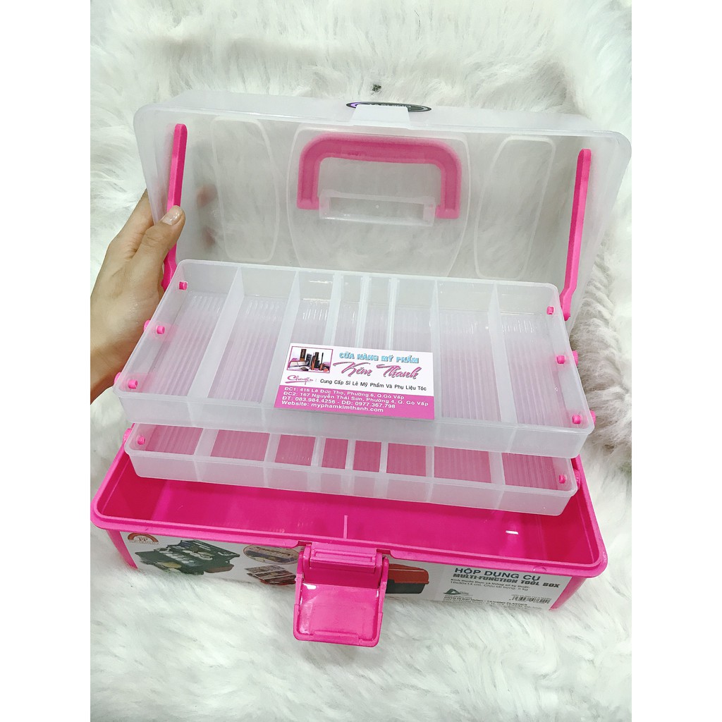 Hộp đựng dụng cụ làm nail đa năng