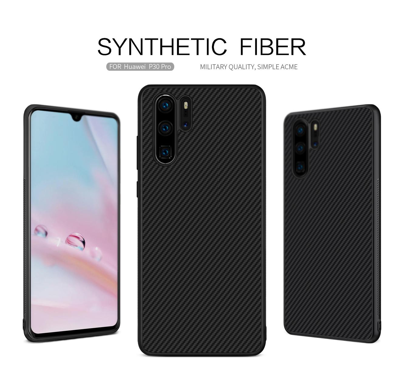 Ốp lưng nillkin carbon synthetic fiber siêu bền cho huawei p30 pro | huawei p30