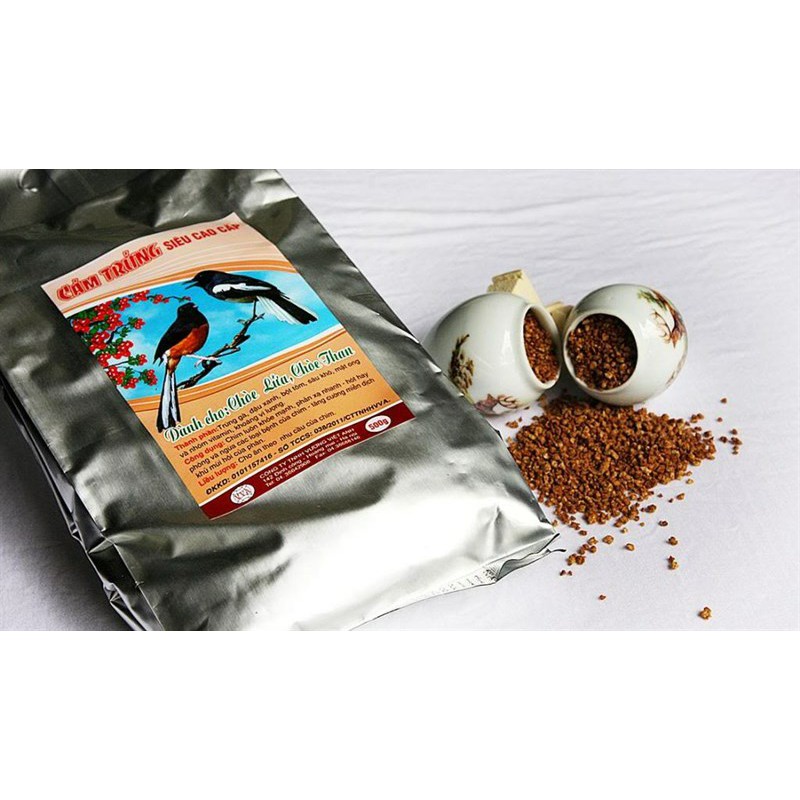 Cám Trứng Chích Chòe Than, Lửa Vương Việt Anh 500gr - Thức Ăn Chim Cao Cấp