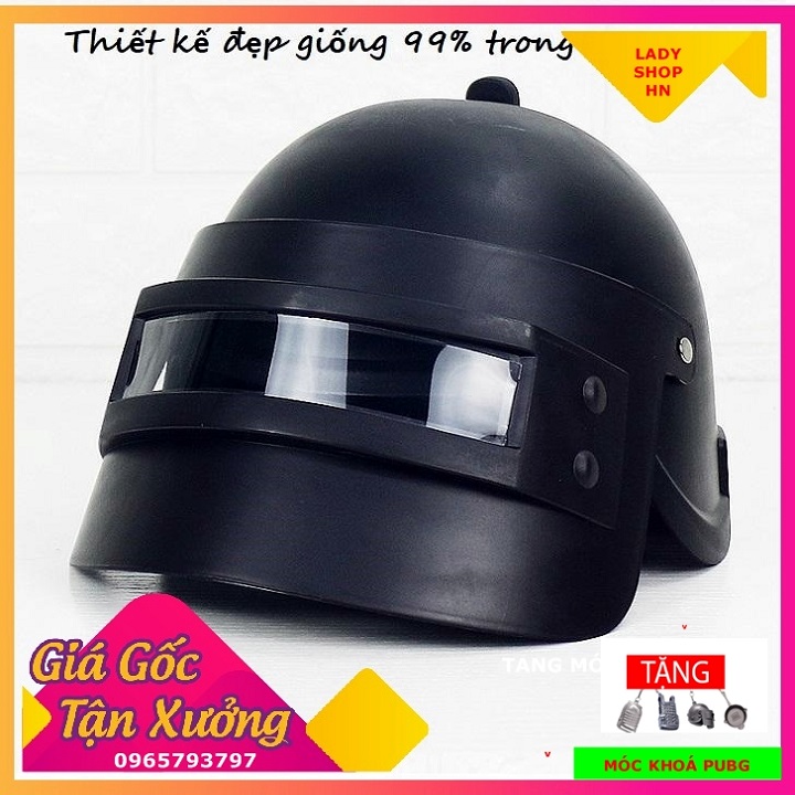 Mũ 3 pubg, mũ pubg, pubg cosplay, mũ 3 pubg cosplay, helmet level 3, mũ bảo hiểm pubg, pubg mobile, cosplay mặt nạ chiến trường cấp 3, mũ bh pubg cosplay - zokochishop