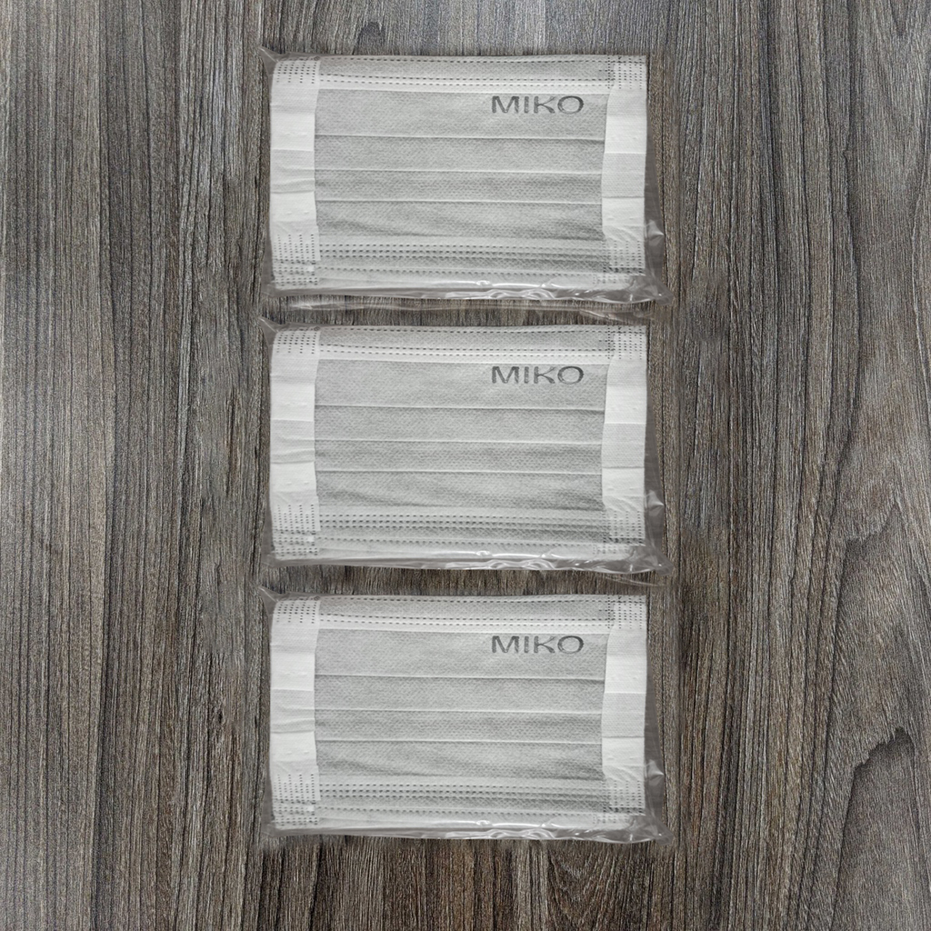 Combo 3 Hộp Khẩu Trang Y Tế Trẻ Em Cao Cấp Miko 3 Lớp Kháng Khuẩn Có Dây Đeo Mềm Không Đau Tai