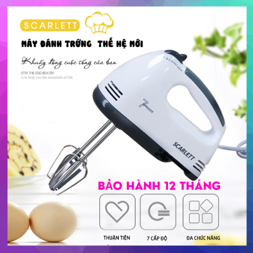 Máy đánh trứng 7 cấp độ.máy đánh trứng, bánh, kem... 7 tốc độ ,công suất 350w mẫu mới 2023