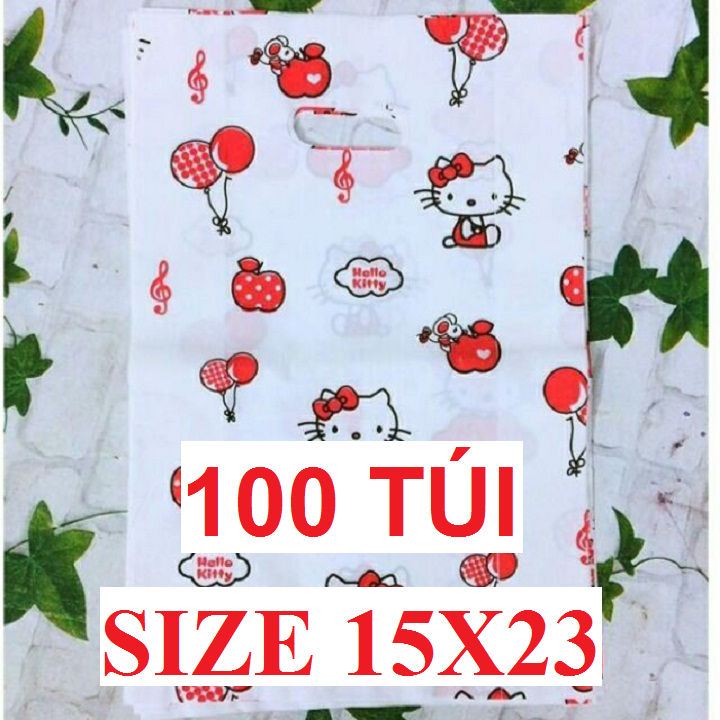 100 Túi HD Họa Tiết SIZE 15X23, Túi Xốp Đựng Hàng Mỹ Phẩm Nhỏ Tiện Dụng, Hàng Bao Đẹp, Dùng đựng mỹ phẩm