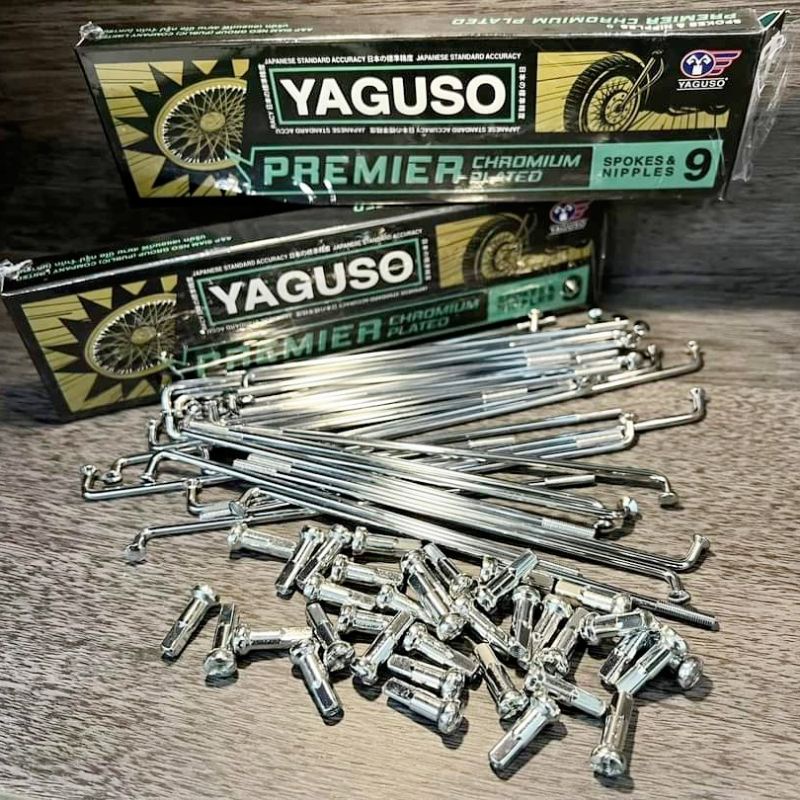 Bộ Căm YAGUSO chính hãng Thailand mạ Crom gắn các loại xe