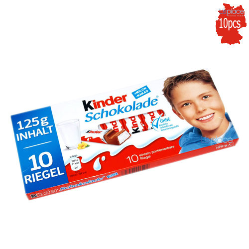 Socola sữa hộp 8 thanh Kinder Socola 100g