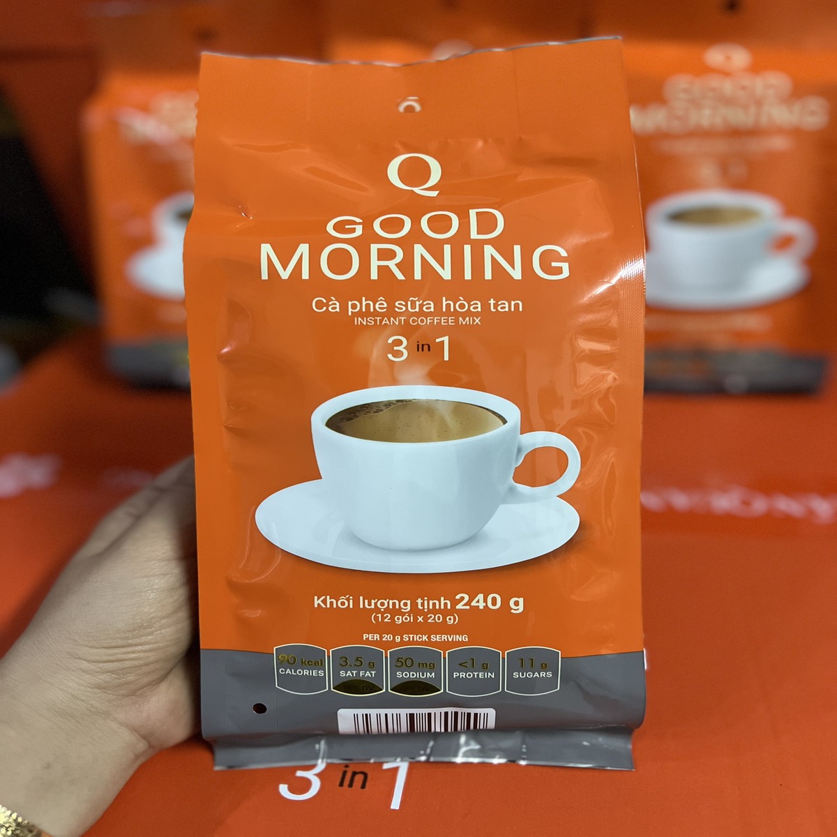 Cà phê sữa Good Morning Trần Quang bịch 240g