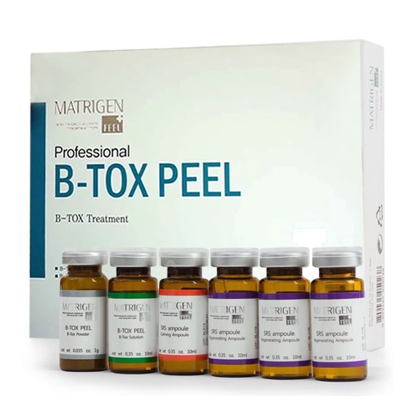[HCM][NỬA SET 6 LỌ] Thay da sinh học Hàn Quốc B-Tox BTOX PEEL MATRIGEN vi tảo có tem Hidden tag