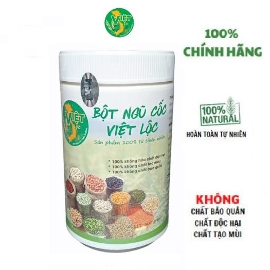 Ngũ cốc lợi sữa Việt Lộc 500g mẫu mới