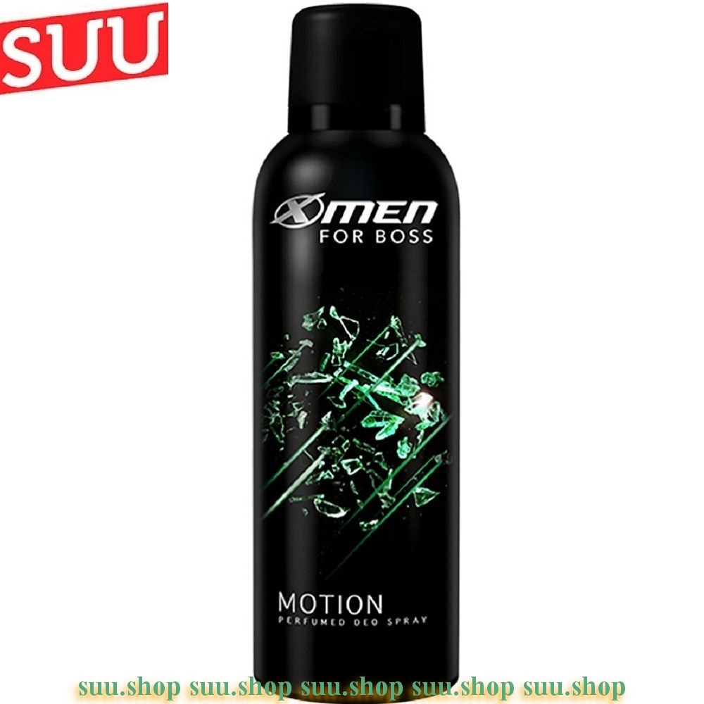 Xịt khử mùi nam 150ml x-men for boss motion thơm hương nước hoa