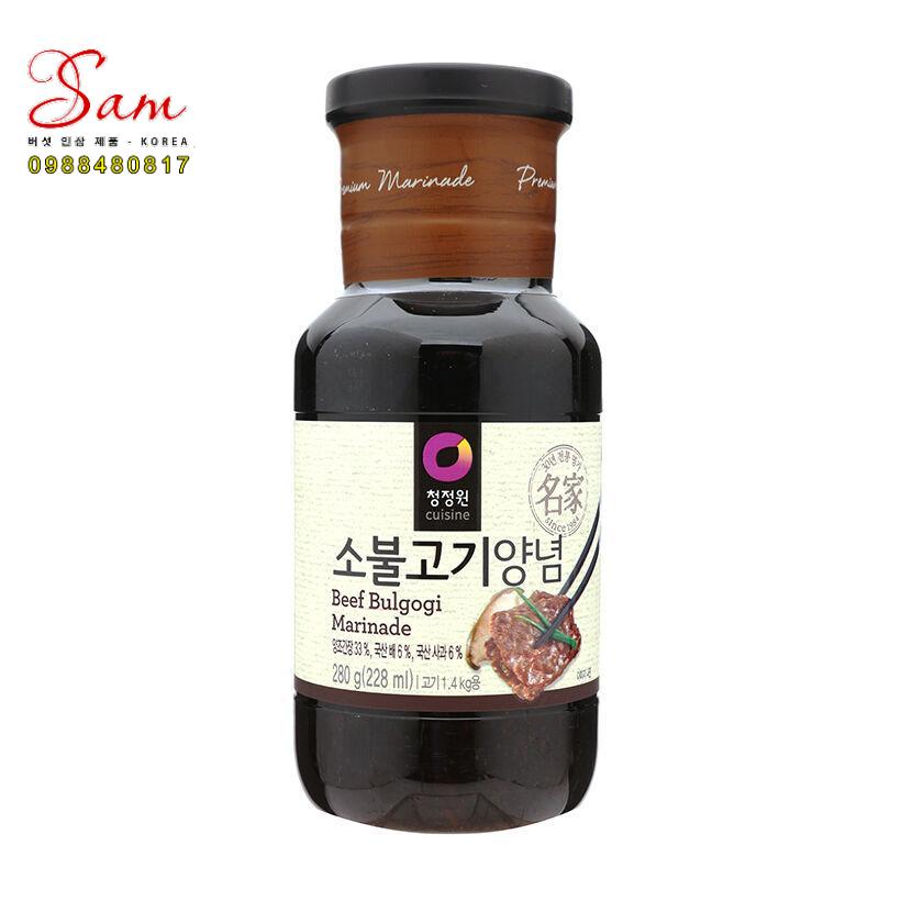 Sốt ướp thịt bò Chungjungone 280g