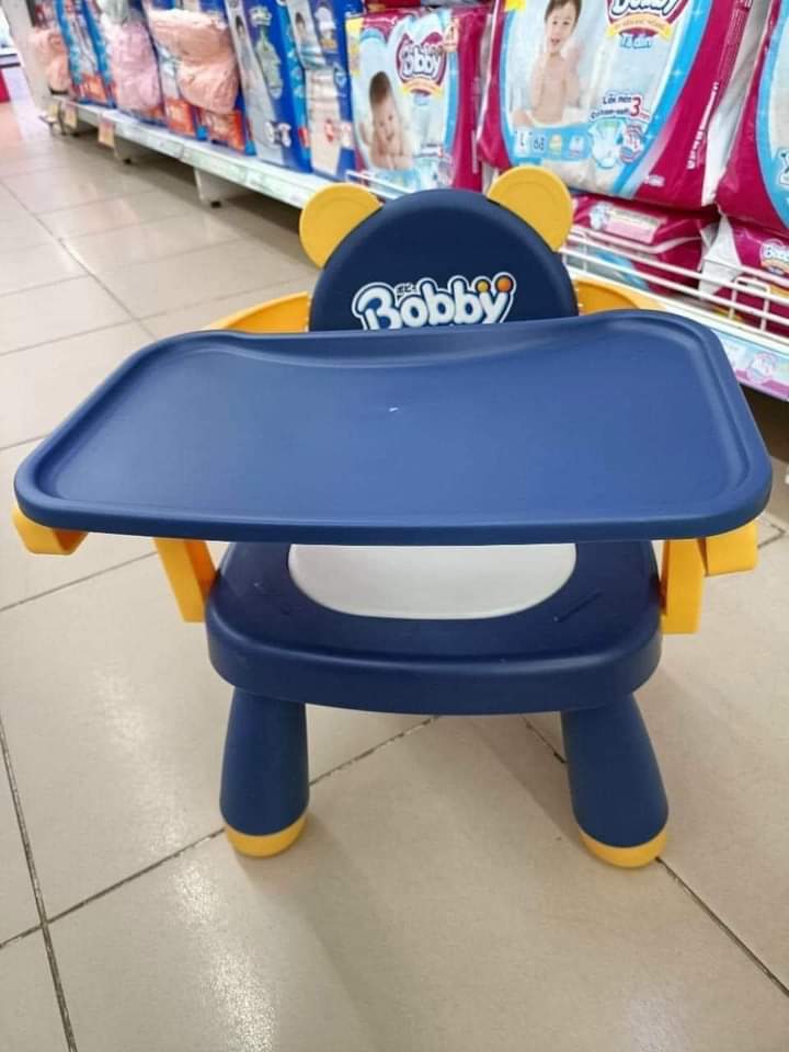 GHẾ ĂN DẶM BOBBY - hàng quà tặng của hãng bobby ghế chắc chắn , an toàn