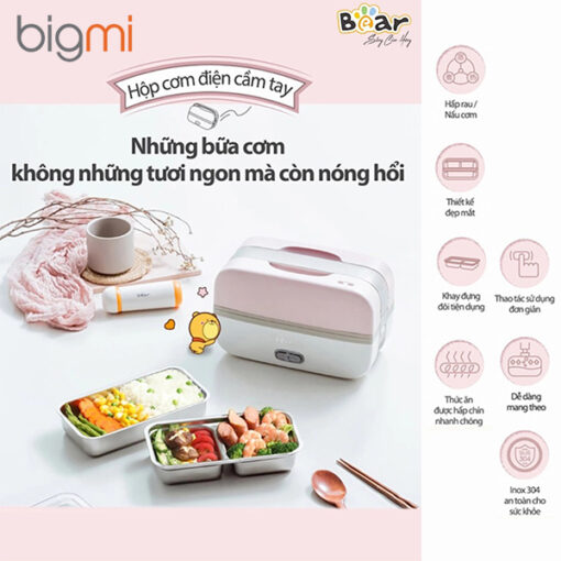 Hộp cơm điện Bear DFH-B10J2 Chính hãng Việt Nam