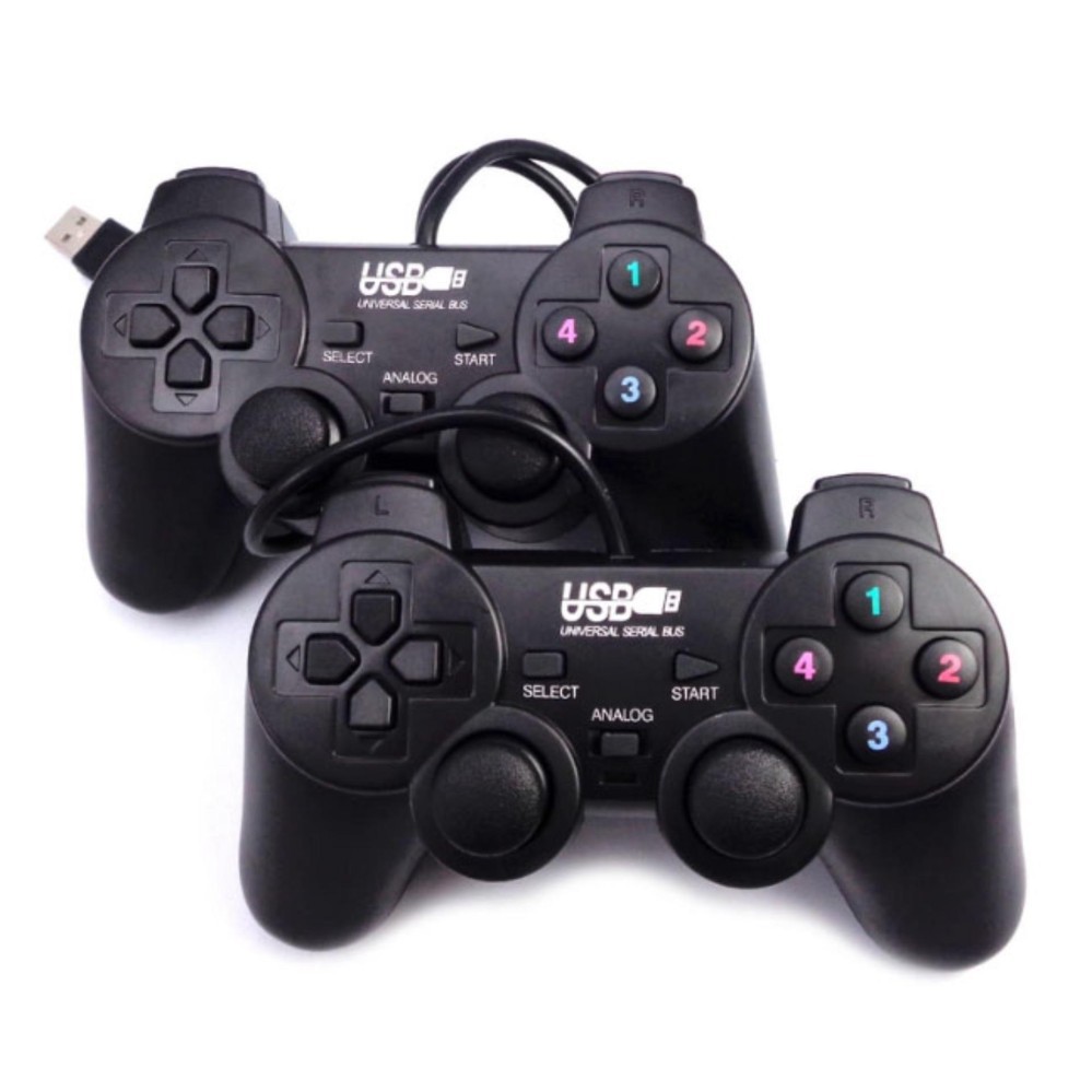 Bộ 2 tay cầm chơi game cc cho pc và laptop hola - dc2538