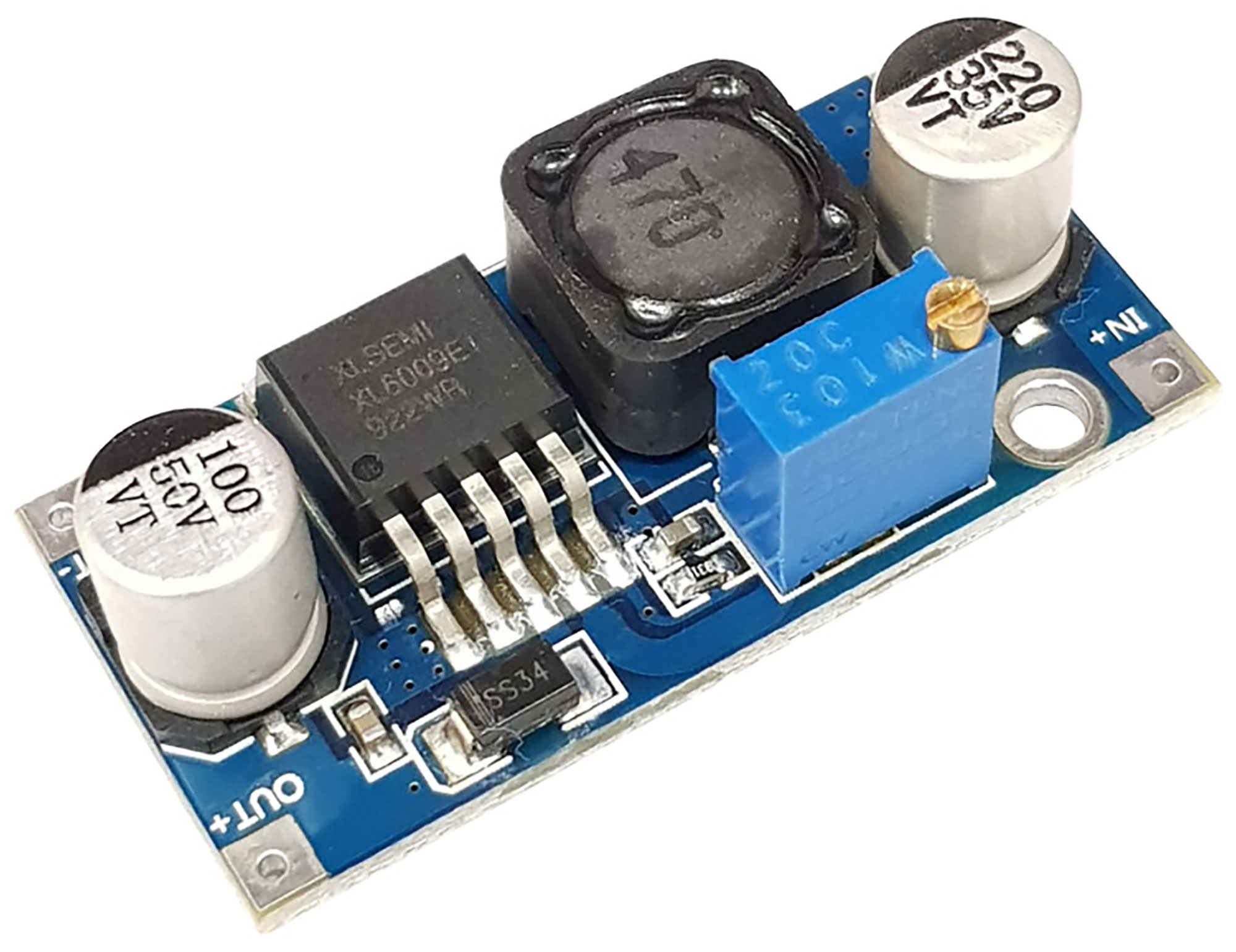 Mạch tăng áp boost dc-dc xl6009 5-35v 4a