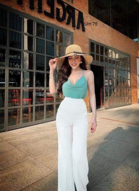 Quần ống suông dài vải tuyết mưa cực đẹp siêu hot hit, quần vải ống rộng suông cực đẹp, Thiết kế cạp cao ken bụng, khóa sườn giọt lệ  , Hỗ trợ ship - N3T shop