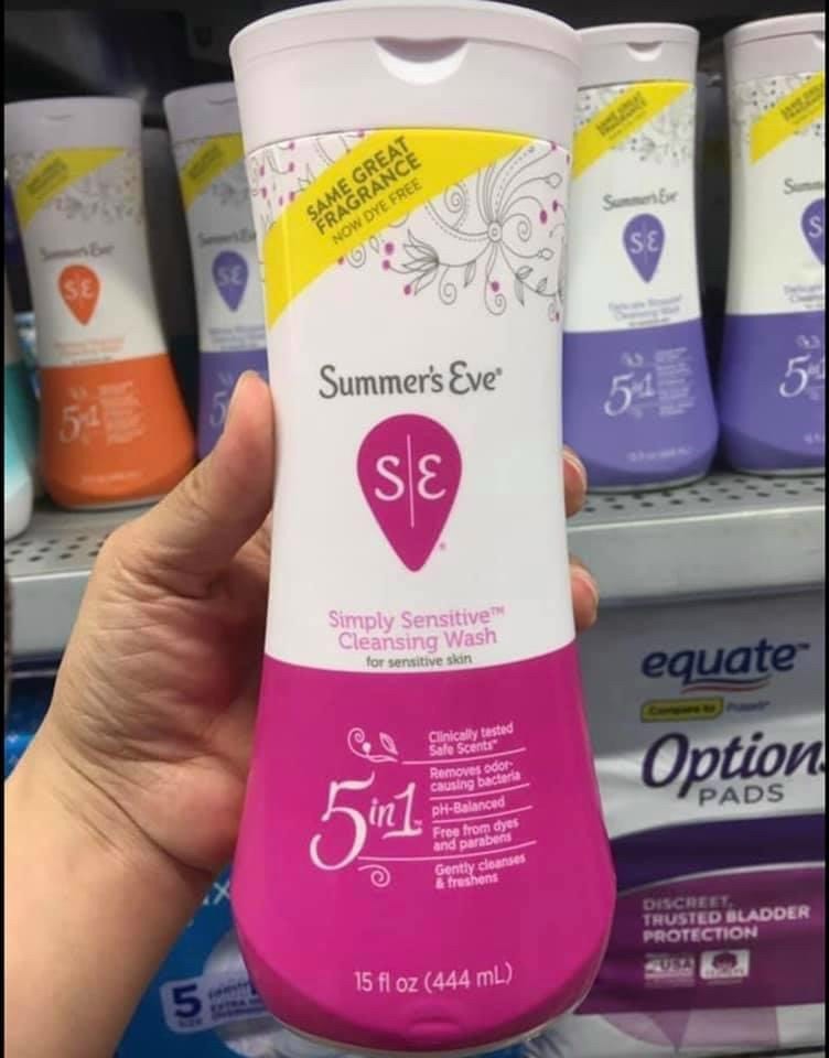 Dung Dịch Vệ Sinh Phụ Nữ Summer’S Eve 444ml